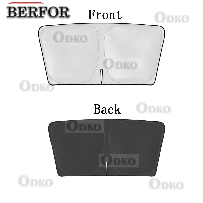 Car Styling Nano-Isoltatore Parabrezza Parasole Finestra Anteriore Parasole Visiera Accessori Per Interni Auto Per KIA K5 DL3 2020-2023