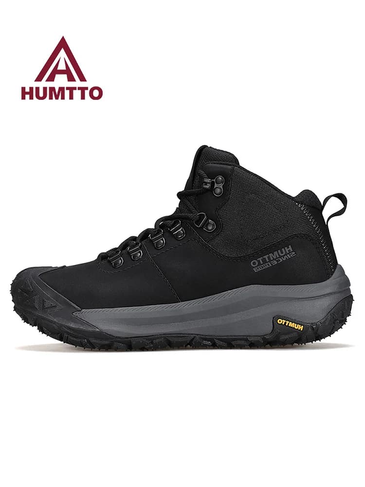 Humtto Scarpe da trekking da uomo per esterni stivali da neve scarpe da caccia antiurto scarpe da ginnastica sportive scarpe da trekking fuoristrada stivaletti casual