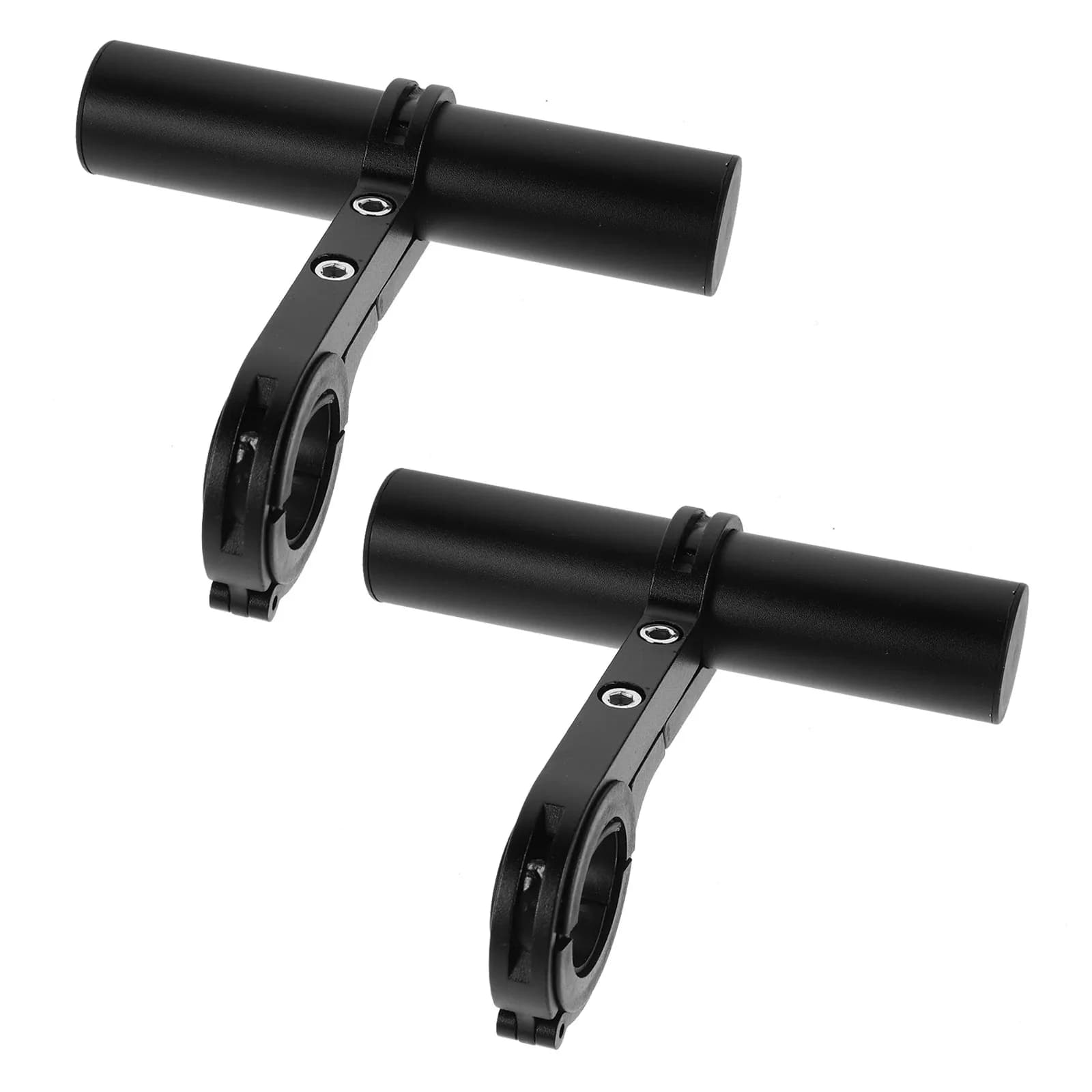 2 Pezzi Supporto Universale per Manubrio Bici, per Luce, Tachimetro, Telefono, Torcia, Morsetto Versatile per Bicicletta