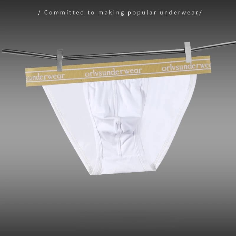 1/3Pcs Sissy Cotton Sexy Men's Underwear Briefs Underpants Comfortable Men's Panties Bikini Innerwear Men's High-Cut Briefs