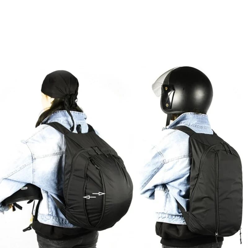Zaino Zaino Caschi Impermeabili per Uomo, Accessorio Borsa Portaoggetti Zaino da Viaggio X37F