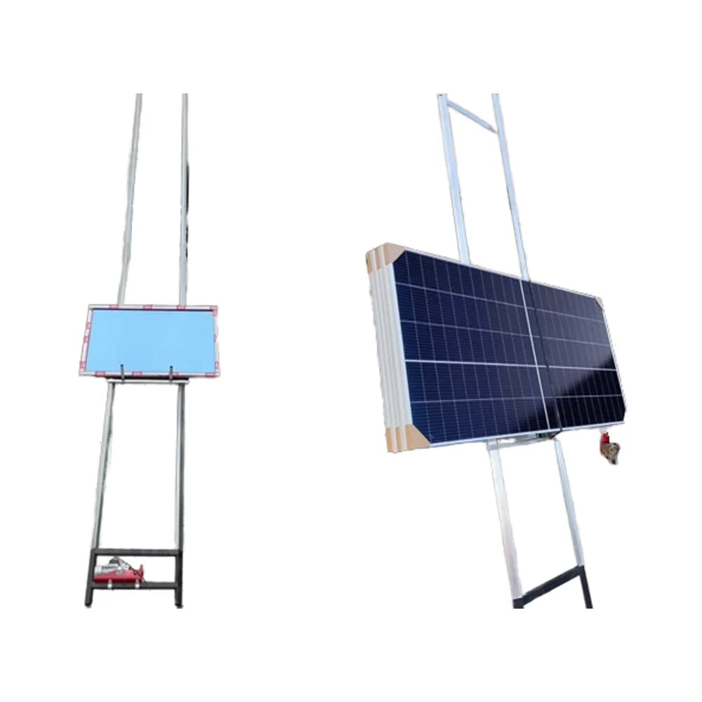 Paranco elettrico in miniatura Gru in acciaio da 4-25 m con finestra in vetro sollevatore a pannello solare per costruzioni e vendita al dettaglio vecchio e nuovo