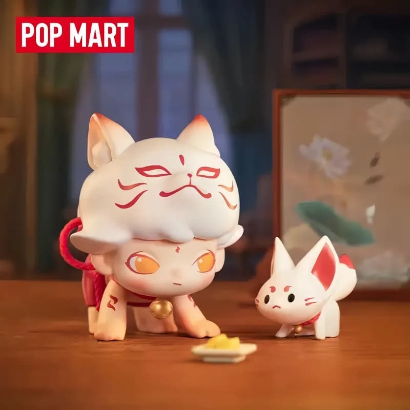 POP MART Original DIMOO No One's Gonna Sleep Tonight Series Blind Box Guess Bag Mystery Box Toys Action Figures Mystery Gift for Girls