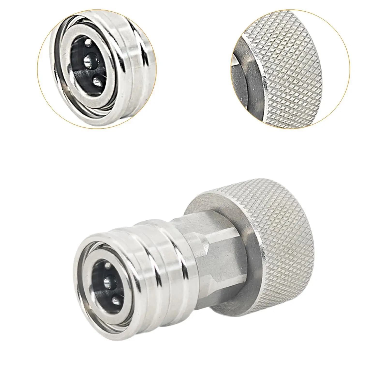 Durable Adapter for Garden Pipe, Stainless Steel Spare Parts for Spraying Pipe