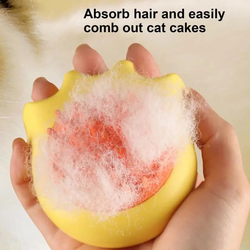 Spazzola per doccia per gatti Spazzola per shampoo a forma di zampa di gatto Spazzola per toelettatura Spazzola per massaggio multifunzionale Spazzola per cani carina per lungo