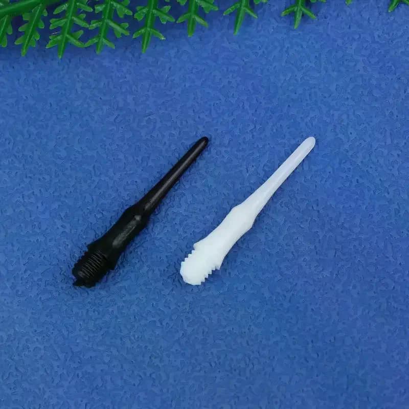 Punte per freccette in plastica morbida e sicura, a punta corta, aste resistenti, alette per freccette