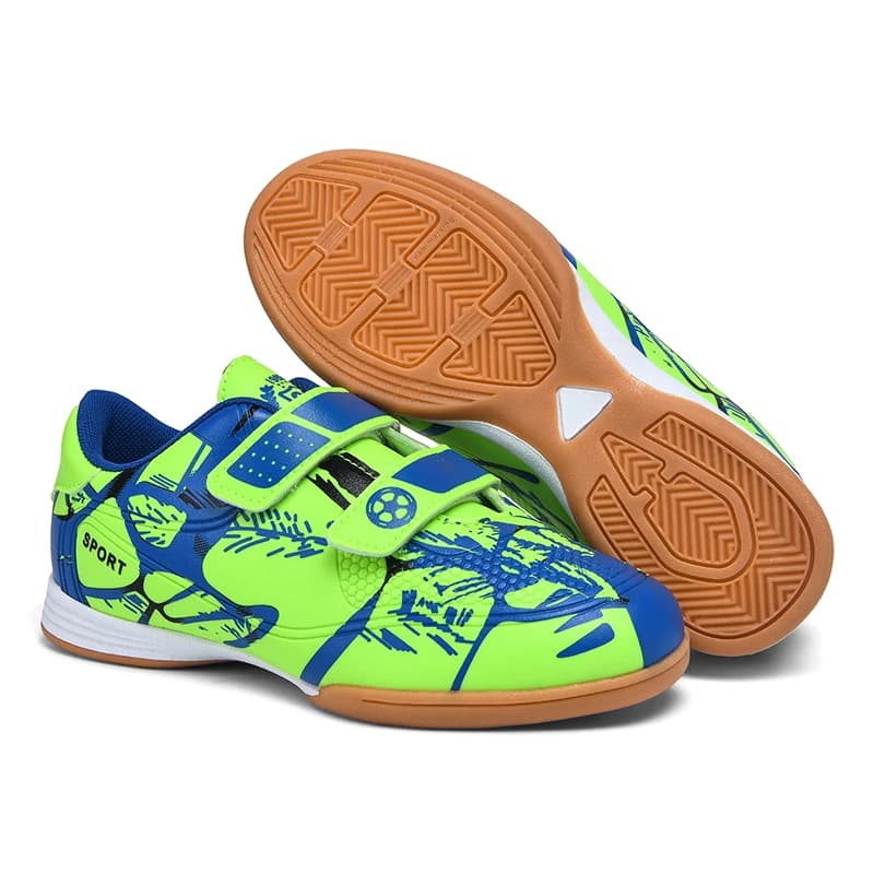 Nuove scarpe da calcio indoor per bambini Scarpe da calcio professionali antiscivolo Scarpe da campo da calcio originali Partita di sneaker da futsal per bambini