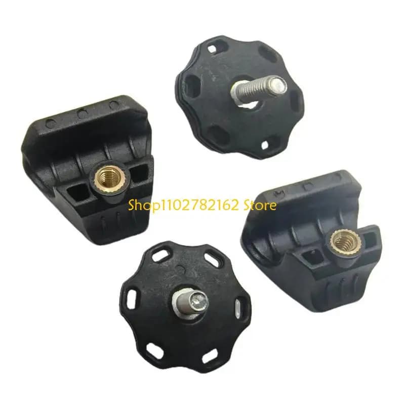 547B 2Pcs Football Helmets Clip Nylon Football Helmets Visors Quick Clip Easy to Install