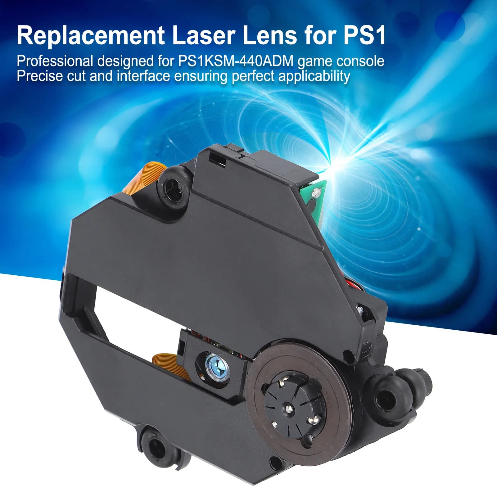 Lente laser Lente ottica Parti della macchina da gioco Lente sostitutiva per console di gioco PS1 KSM‐440ADM