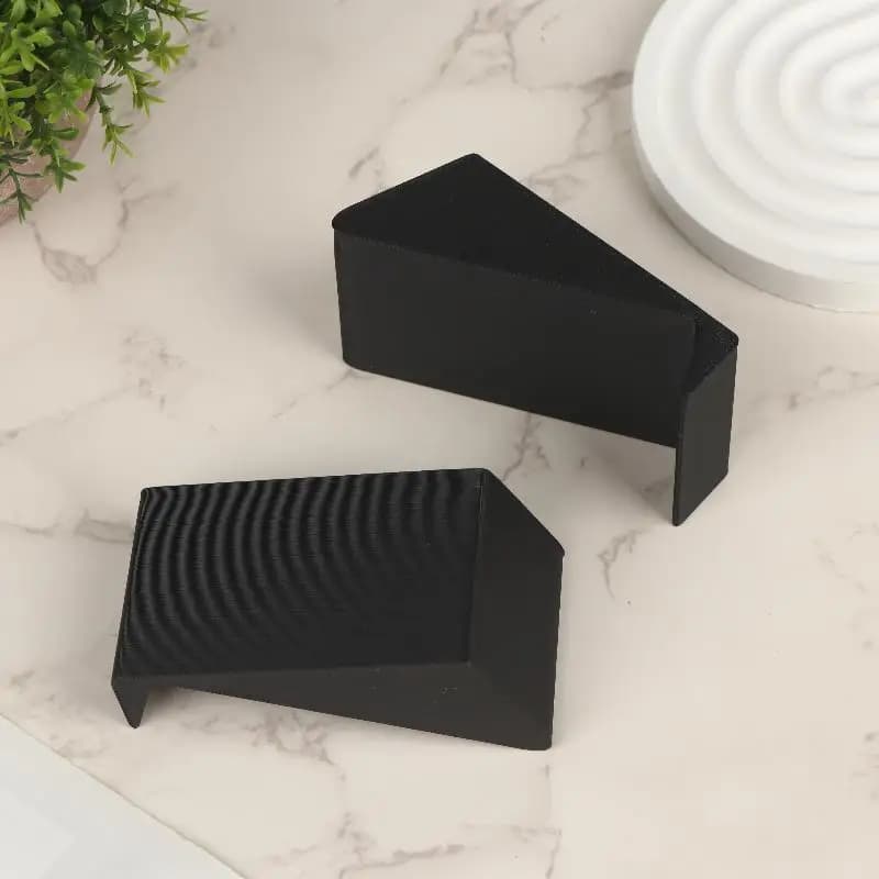 (.) Nuovo supporto universale per soundbar da 2 pezzi per monitor desktop, altoparlante TV, staffa per altoparlante audio, piedini regolabili, supporto audio