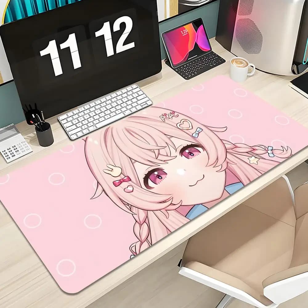 Anime ragazze pipkin pippa Mouse Pad Tastiera Mousepad grande 1200X600 mm Tappetino da scrivania PC Gamer Ufficio Tappeto Tavolo di casa pad