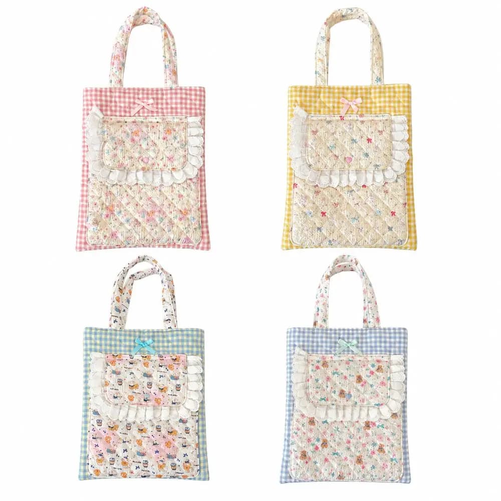 Universal Portable Laptop Sleeve Case Lace Trim Large Capacity Tablet Shoulder Bag Shockproof Ultra Thin Notebook Cover