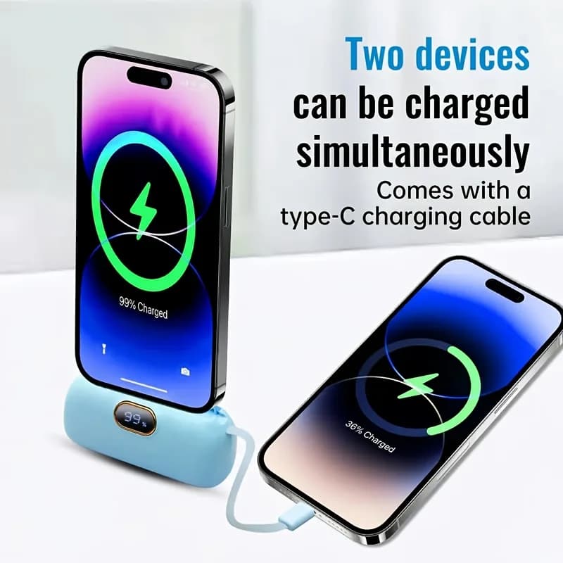 Mini comoda banca di potere mobile 30000mah ricarica rapida portatile adatta per iPhone16 15 14 13 batteria esterna Samsung Xiaomi