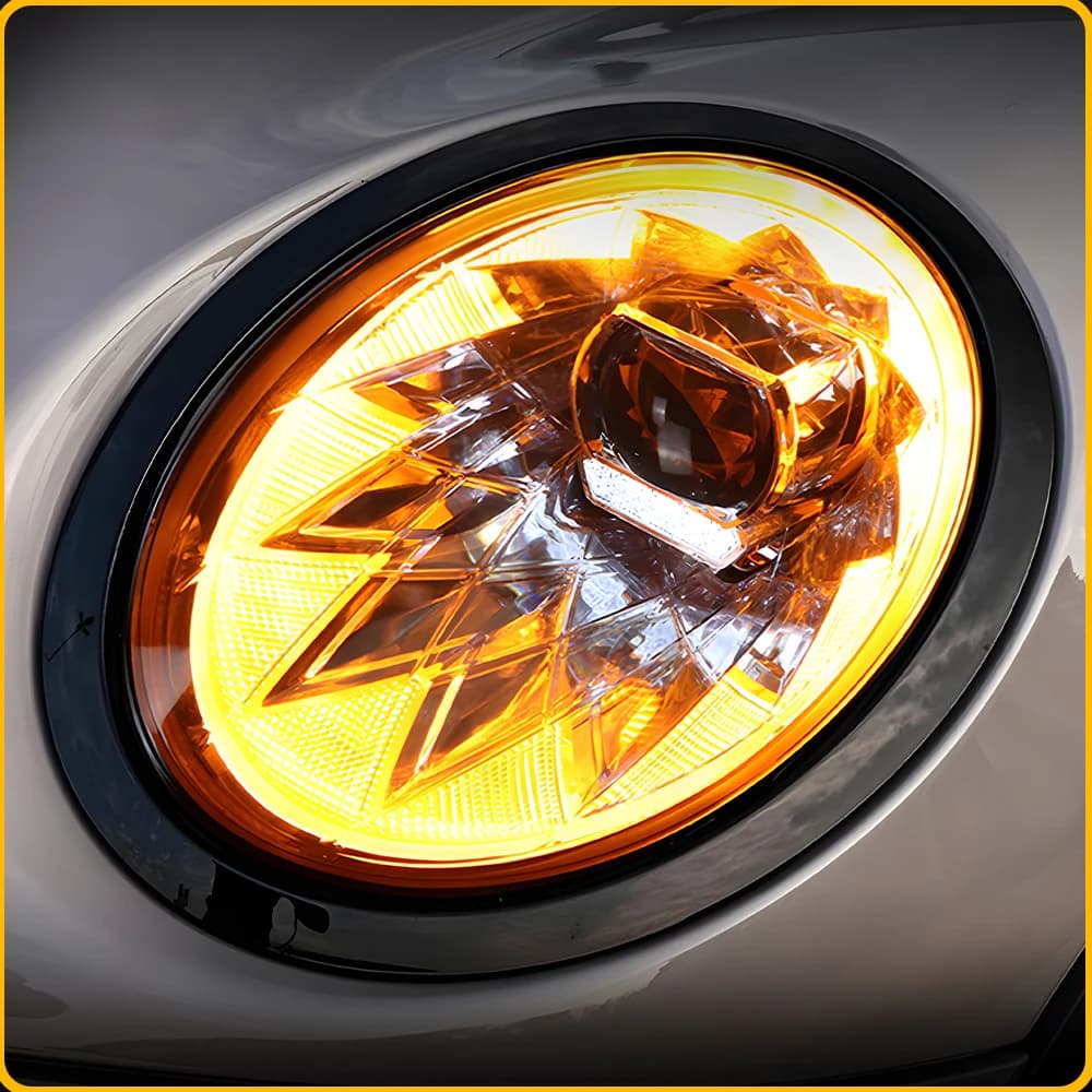 Headlights Assembly For Mini Cooper F55 F56 F57 2014-2020 Upgrade Bentley Style Auto LED Projector Lens Plug and Play Car Tools