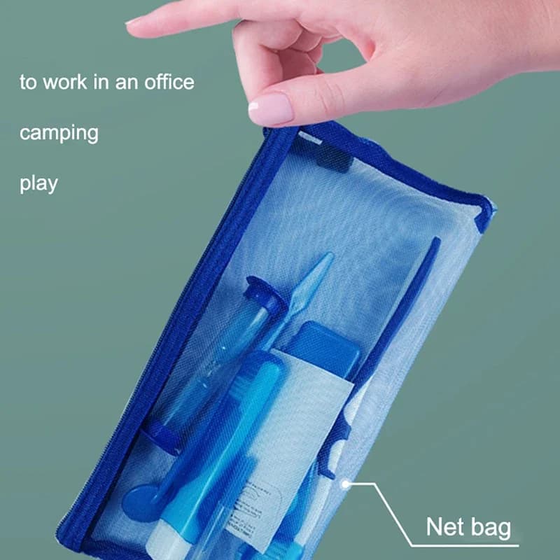 8 pcs/set Oral Cleansing Oral Care Dentali Dentali Kit Orthodontic Whitening Tool Outdoor Dress Portable Interior Brush Oral Care