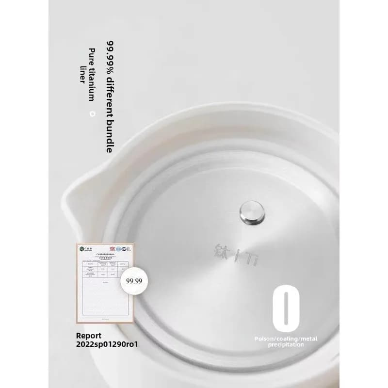 Japanese-style simple business travel kettle Folding home insulation integrated automatic mini travel electric kettle