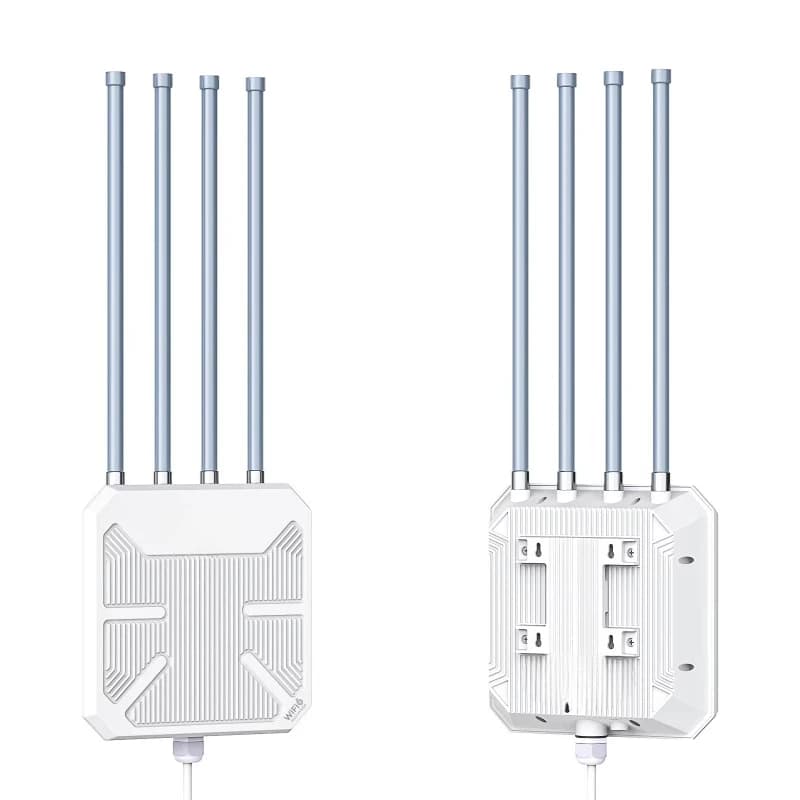 Access Point WiFi 6 AX3000 con Copertura a 360 Gradi, Dual Band 2.4/5 GHz, POE, Ripetitore WiFi, Router Mesh, Espansore