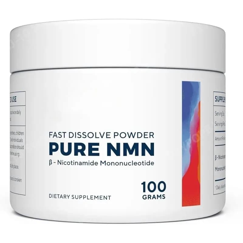 NMN Powder 100g Nicotinamide Mononucleotide High Purity Supplement Supports Cellular Energy