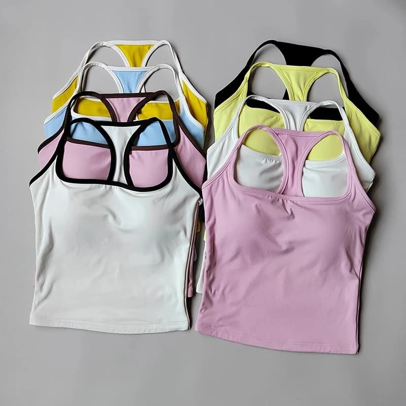 Women's Pilates Canot Sports Push-up Bra Breathable Fitness Bras Breathable Empty Gym Gym Vests Yoga Tops Sexy Running Clothing