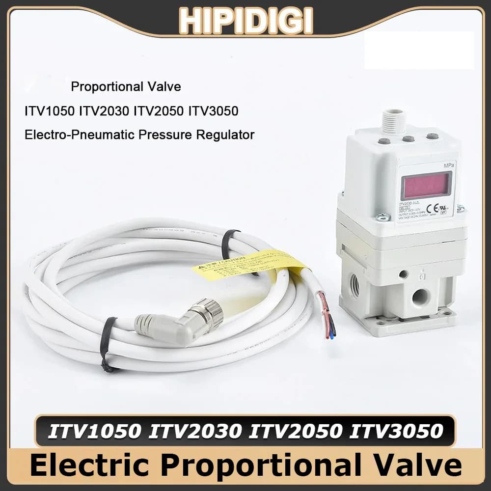 Valvola proporzionale SMC ITV1050 ITV2030 ITV2050 ITV3050 Regolatore di pressione elettropneumatico 312L per macchina da taglio laser