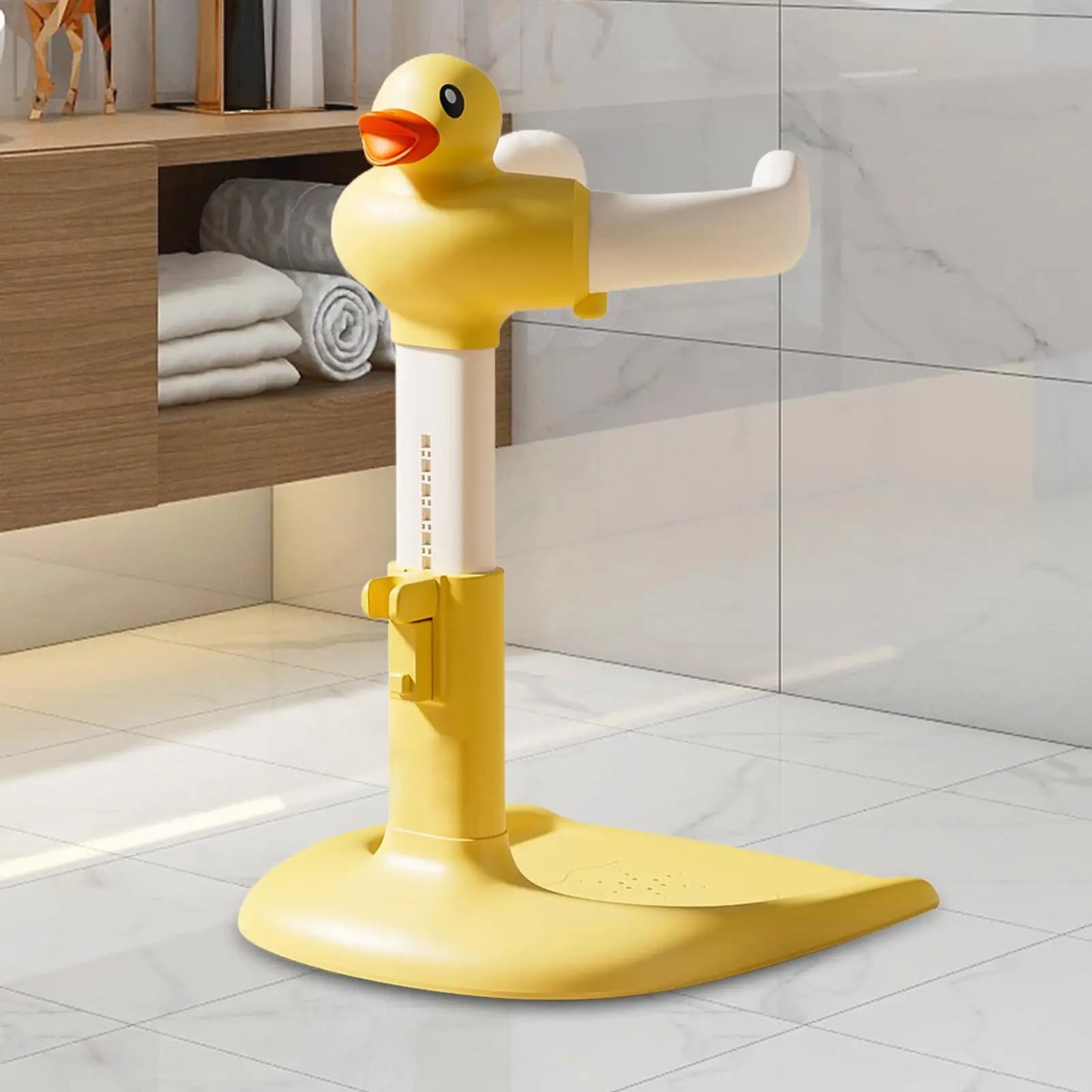 Supporto per supporto per baby shower Supporto per altezza regolabile con base antiscivolo per bambini 0-36 mesi Asilo nido domestico
