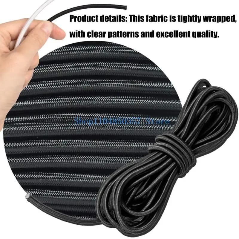 652F Forte elastico Bungee Shock Cord 32ft Stretch String Rope Elastico Tie Down Strap Cavo Kayak Stretch String Rope