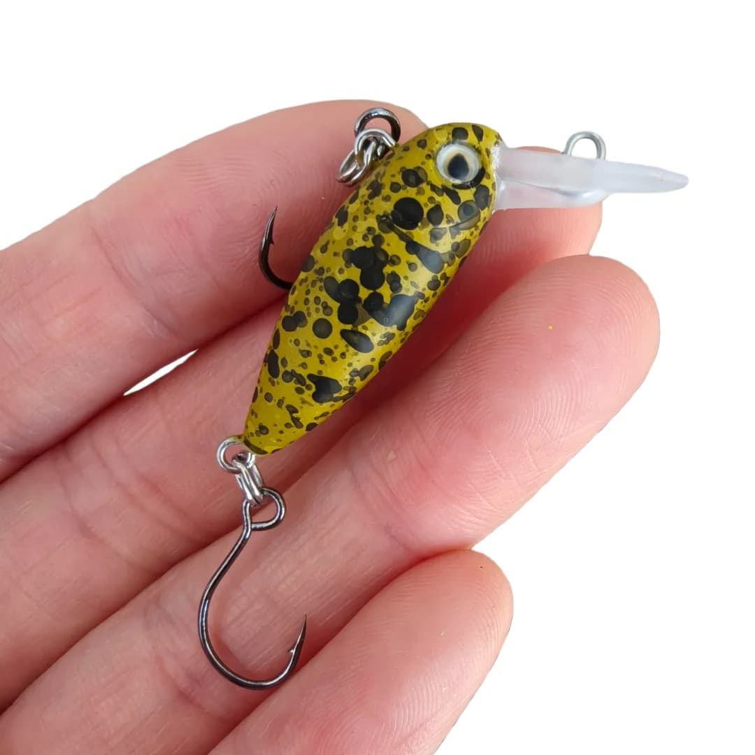 Swolfy ultralight crankbait Fishing Lure Minnow 30mm 3.5g Artificial Trout Ajing Stream Lake Crankbait Rockfishing Hard Baits