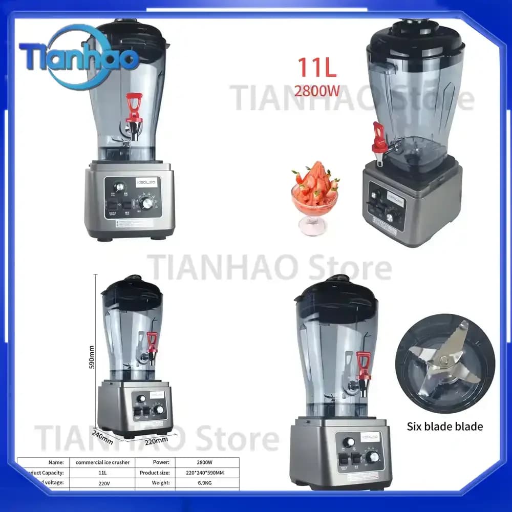 Soymilk Machine 11L for Soyabean Milk Maker Large Commercial Blender Multifunction Juicer Heavy Duty Food Blender