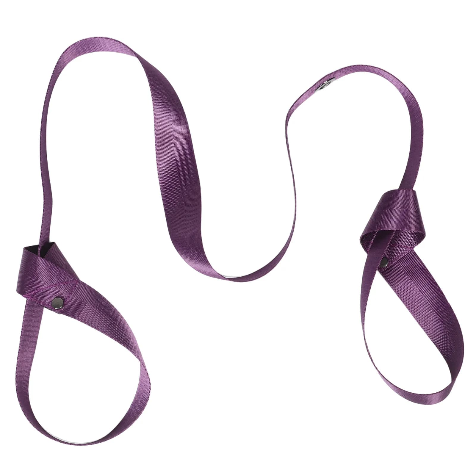 Cinghia per Tappetino Yoga in Morbido Cotone, Tracolla Regolabile Portatile per Campeggio, Pilates, Fitness e Stretching