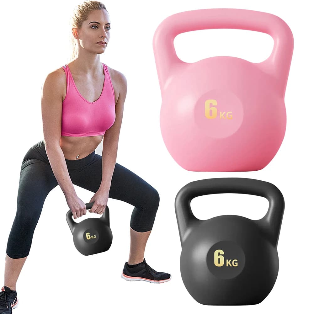 Kettlebell for water injection Kettlebell filled with water Pesi kettlebell soft weights for dumbbells Hand weights for strength training