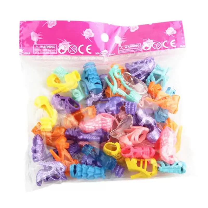 Scarpe da bambola femminili alla moda Articoli Kawaii Giocattoli per bambini Accessori per bambole Sneaker colorata Stivali piatti per bambini Gioco fai da te Presente