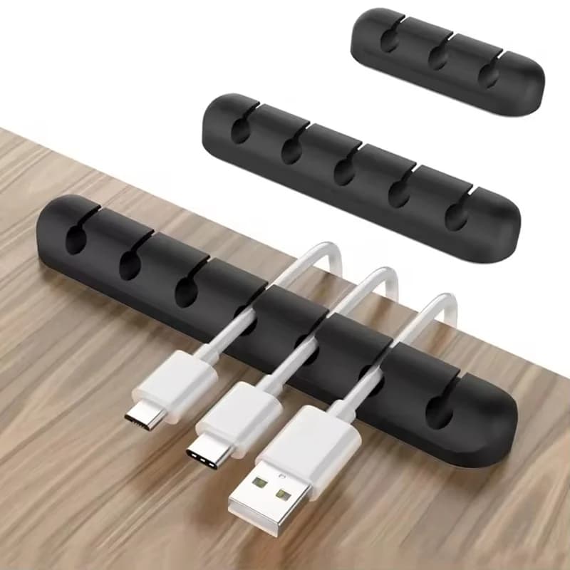 Mouse Wire Organizer Holds Mouse Keyboard Wire Office Desk Cable Management For Computer Desktop Setup Desktop Tidy Organizer