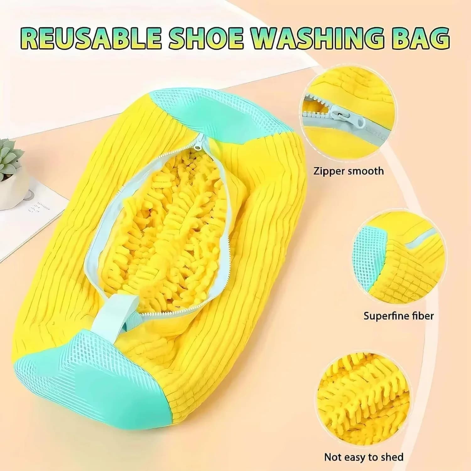 Washing Machine Shoes | Washer Bag Reusable for Washing Machine and Dryer for All Types and Size of Shoes