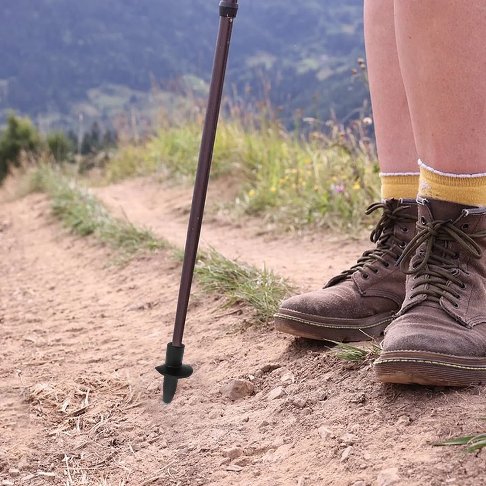 Puntali Universali per Bastoncini da Sci in Fibra di Carbonio e Acciaio al Tungsteno, Ricambi per Bastoncini da Trekking ed Escursionismo