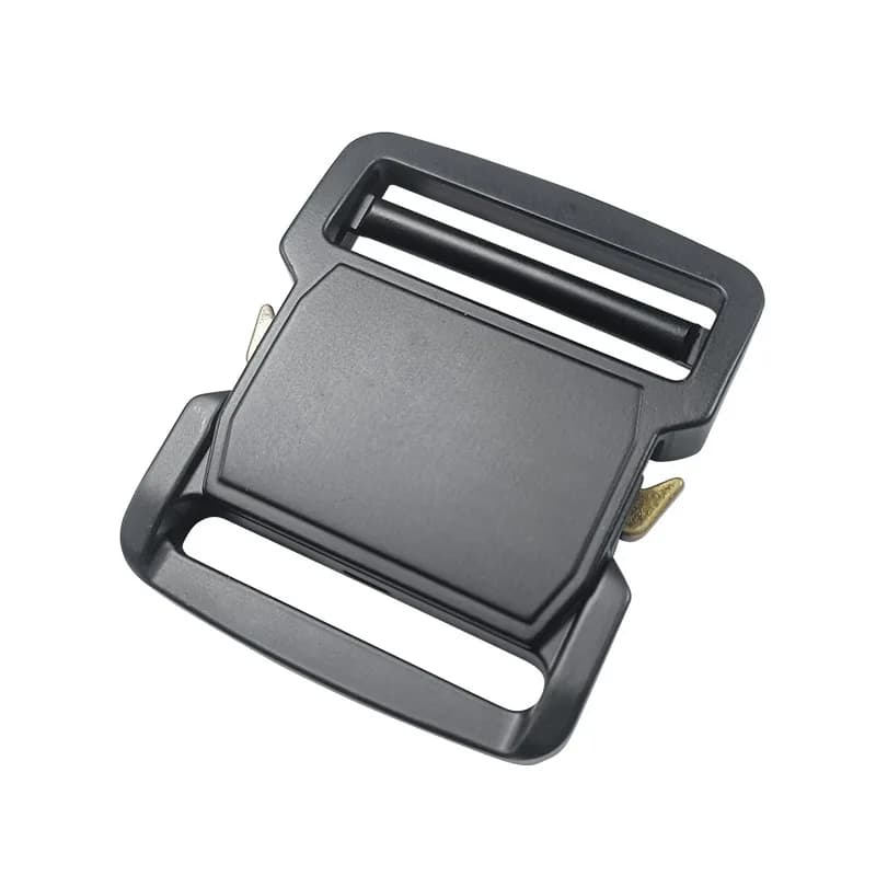 50-25mm Fibbie a sgancio laterale rapido in lega di alluminio per tessitura Cintura tattica di sicurezza Ganci resistenti Clip Fibbia per cintura esterna fai da te