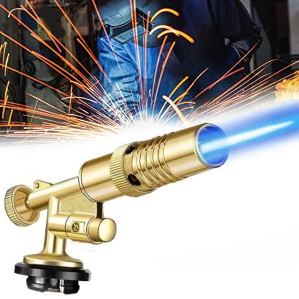 1 Pcs High-Performance Butane Gas Blow Torch Outdoor Camping For BBQ Welding & Camping Cooking Portable Equipment