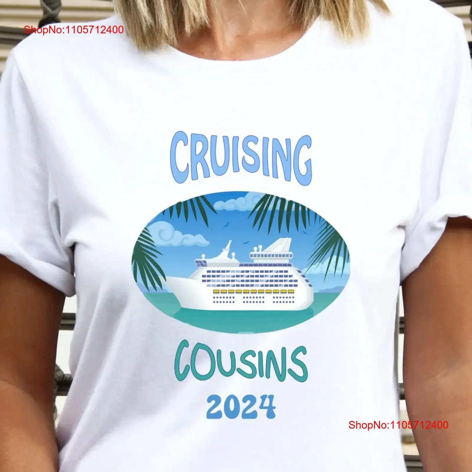 Adorable Cruising Cousins Matching T shirts for Family Vacations Cruise Crew Reunion lovers up to 5X Heavy Cotton Shirt