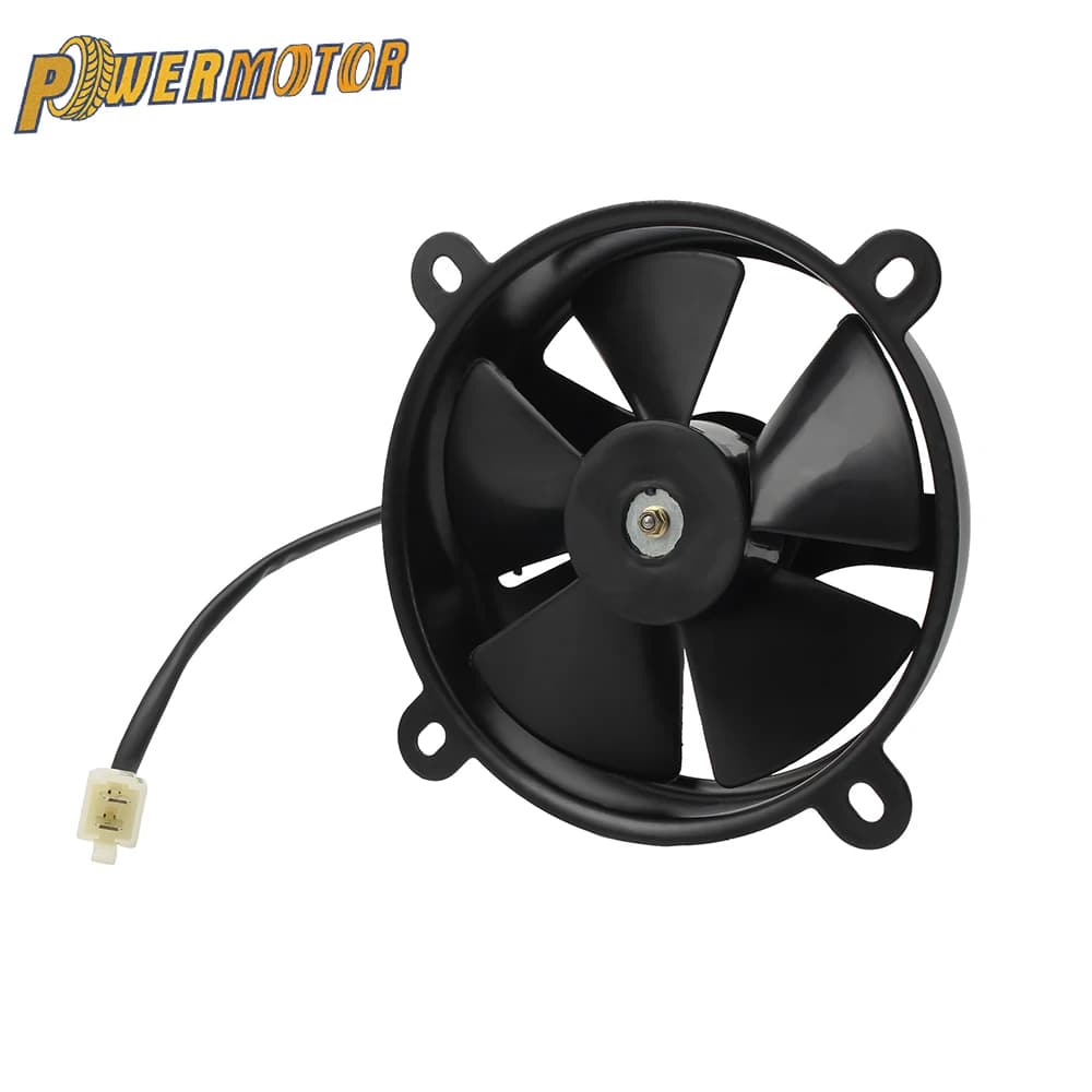 12V 6 "Ventola Di Raffreddamento Del Motociclo Radiatore Olio Motore Radiatore Elettrico Per Honda Yamaha Suzuki KTM Kawasaki Universale ATV Motocross