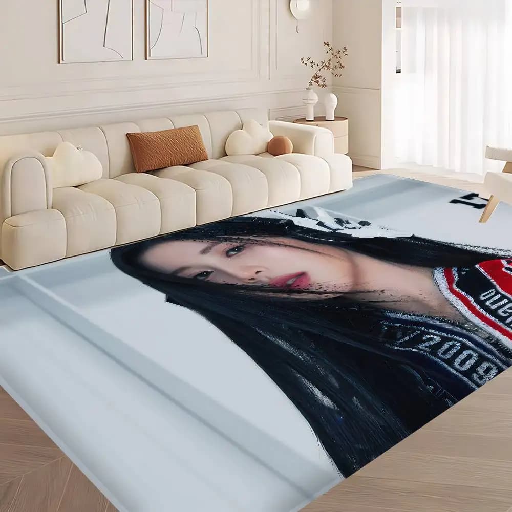 Kpop B-Babymonster Door Mat Kids Room Bedroom Decoration Balcony Anti-Slip Doormat Living Room Doormat Area Rug