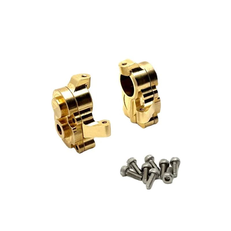 Metal upgrade and modification Brass steering cup For FMS 1/24 Xiaoqi FCX24 remote control car spare parts