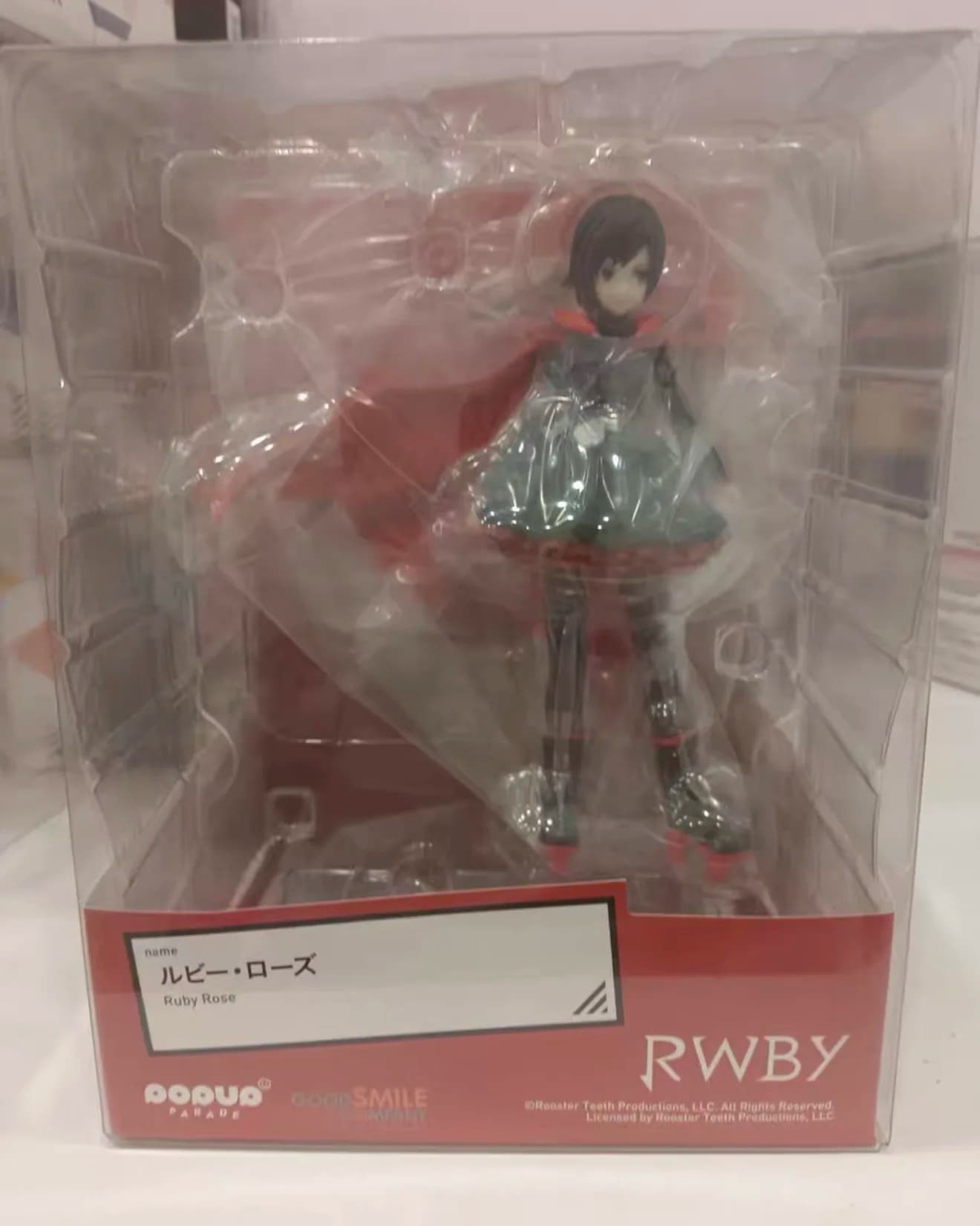 100% Original in Stock Good Smile Company Pop Up Parade RWBY Ruby Rose Garage Kit Collection Series Anime Figure Model Toys