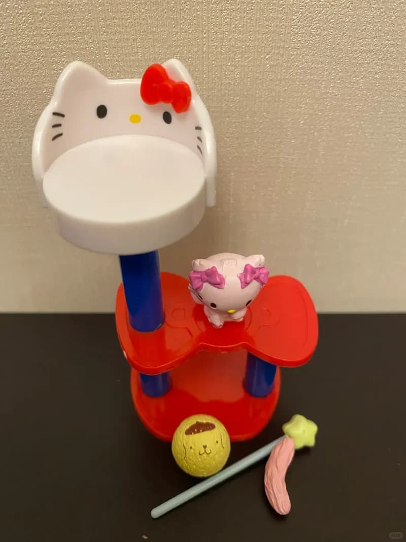 New Product In Stock Kt Cat Coffee Shop Blind Box Miniature Toy Scene Desktop Decoration For Fans' Holiday Surprise Gift