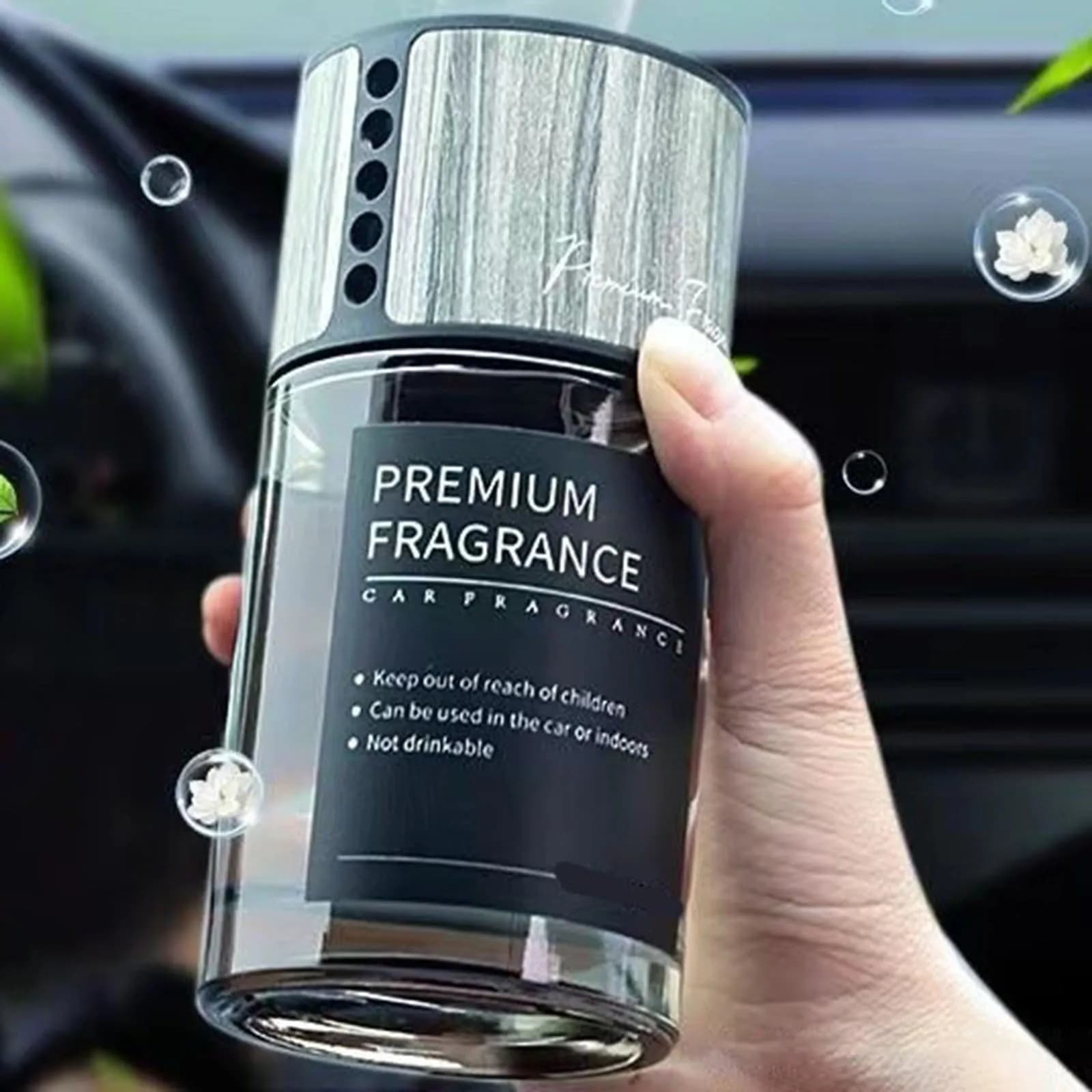 Car fragrance diffusers Ornamental perfume for bathroom Bedroom Deodorant for car Essential oil diffusers for car aromatherapy
