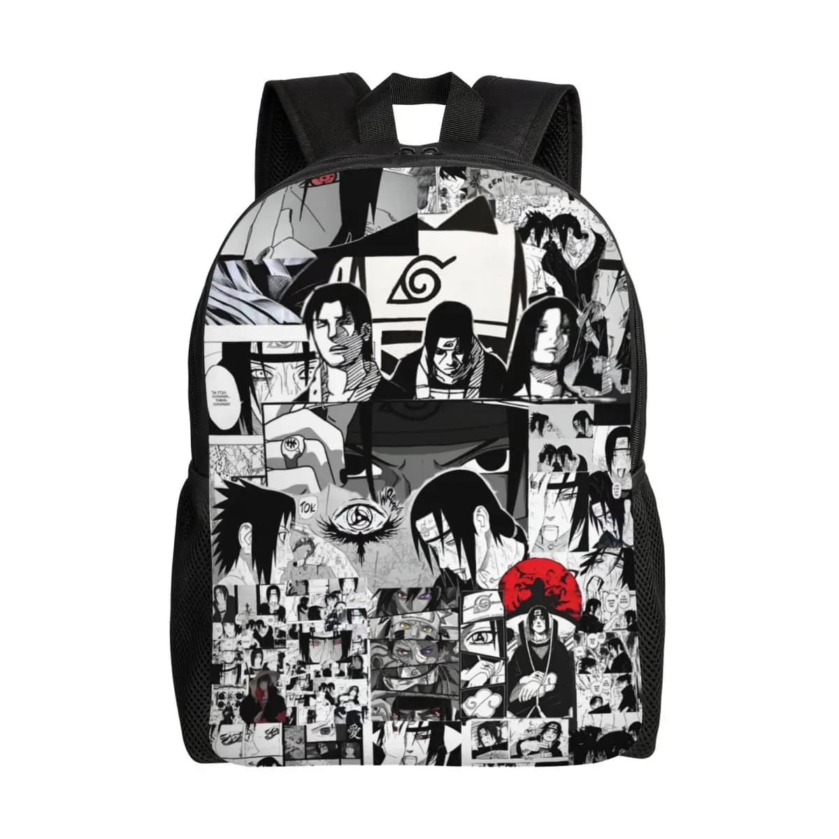 Zaino per Laptop Personalizzato Manga U-Uchihaes I-Itachies Eagle, Borsa alla Moda per Uomo e Donna, Zaino per Scuola e Studenti Universitari