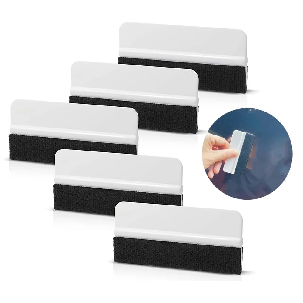 Screen Pretector Squeegee Glass Protective Film Installer Mini Vinyl Squeegee for Removing Air Bubbles Car Film Decal Squeegee