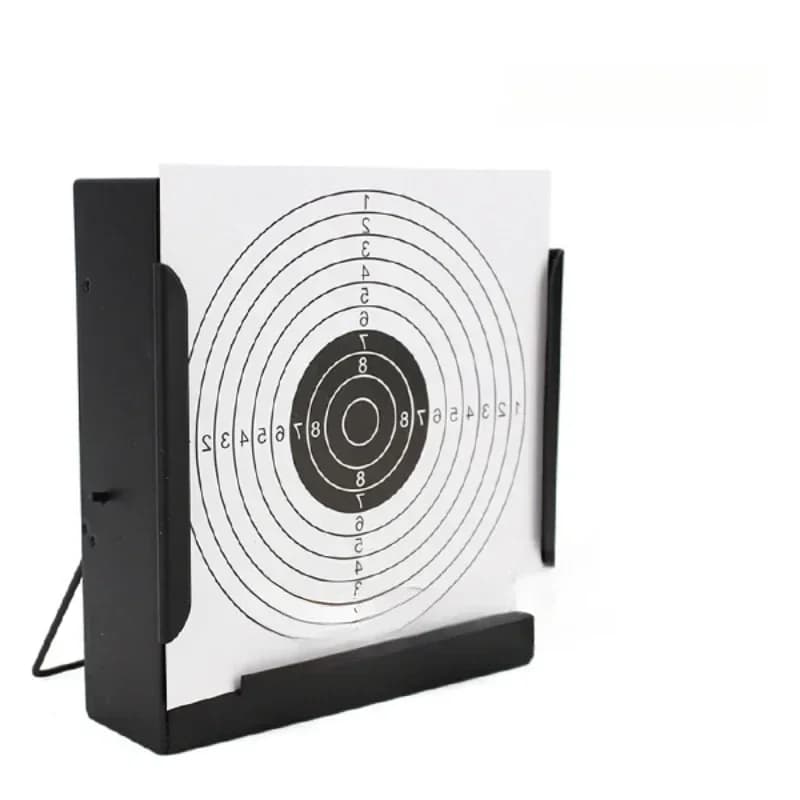 100PCS/Set Shooting Target Training Sheet Paper Shooting Range Paper Archery Rifle Pistol Slingshot Practice Paper 14X14CM