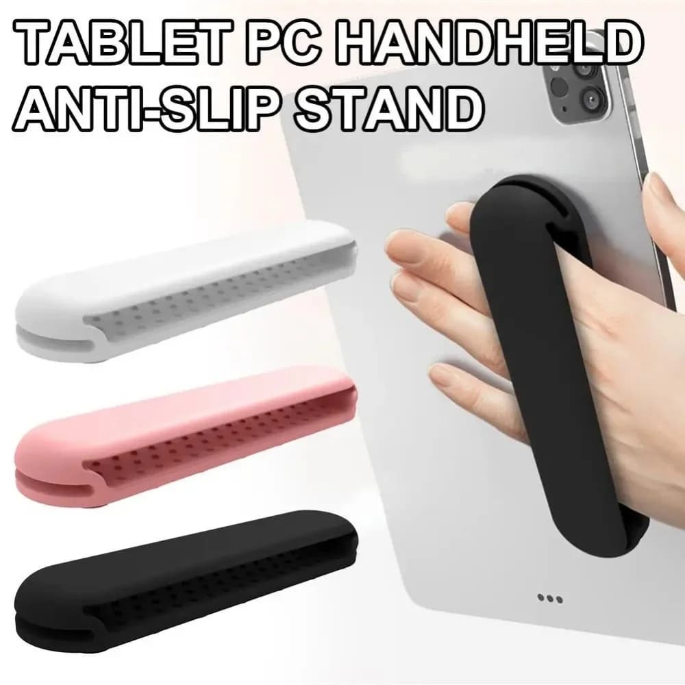 Handed Tablet Stand Wrist Band Phone Grip Holder - Non-Slip Wrist Strap Bracket, Compatible with for iPhone iPad Android Devices