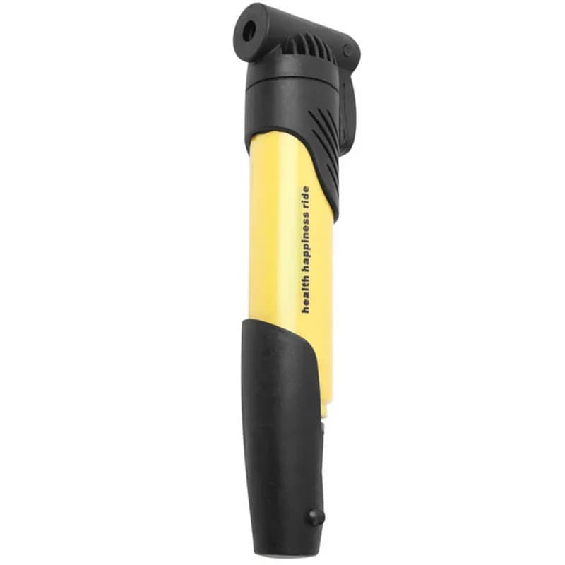 Mini Portable Bicycle Air Pump Telescopic Dual-Stroke High Efficiency Lightweight for Road Gravel Bike with Bottle Cage