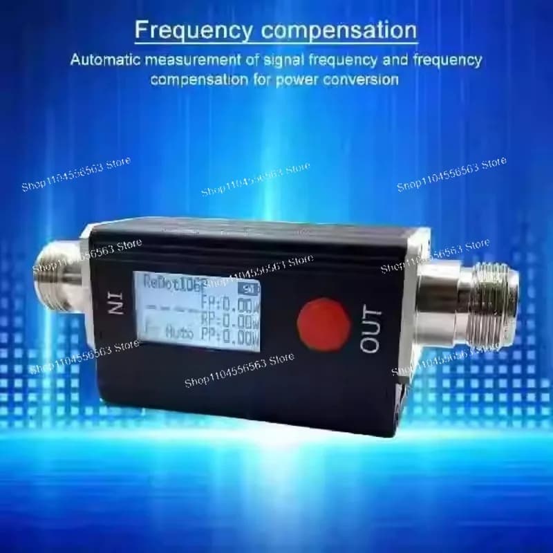 REDOT RD106P Misuratore digitale SWR e potenza da 120 W - 80-999 MHz per FMB/VHF/UHF, supporta DMR Walkie Talkie