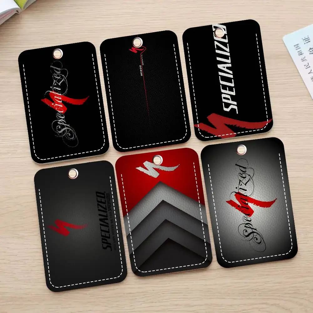 Portachiavi Rettangolare in Pelle PU Morbida S-Specialized Game, Custodia Protettiva per Ascensore a Induzione, Accessorio Moda Giovanile